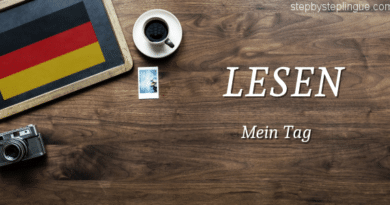 Lesen Mein Tag title