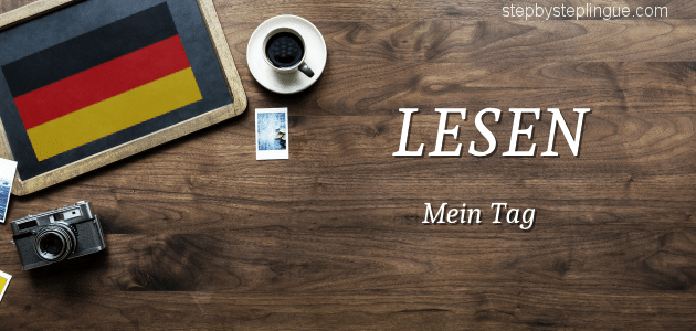 Lesen Mein Tag title