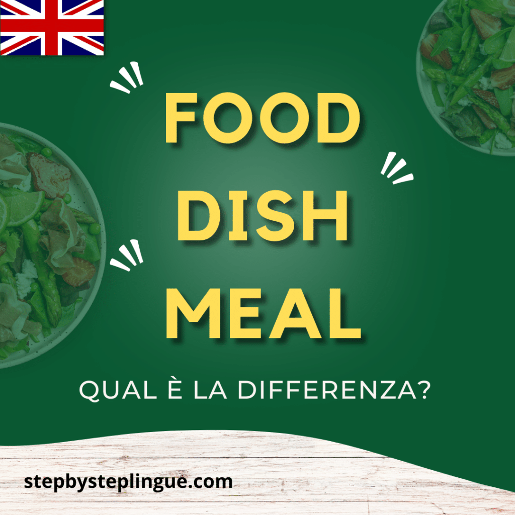 Food, Meal E Dish - Step By Step Lingue