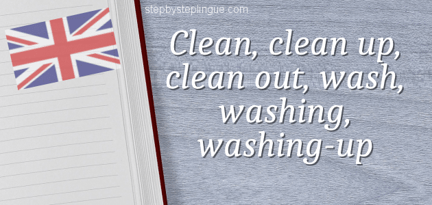 Clean wash washing washing-up differenza title