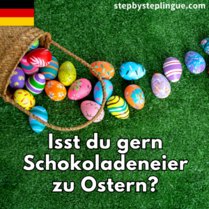 Ti piace mangiare le uova di cioccolato a Pasqua?