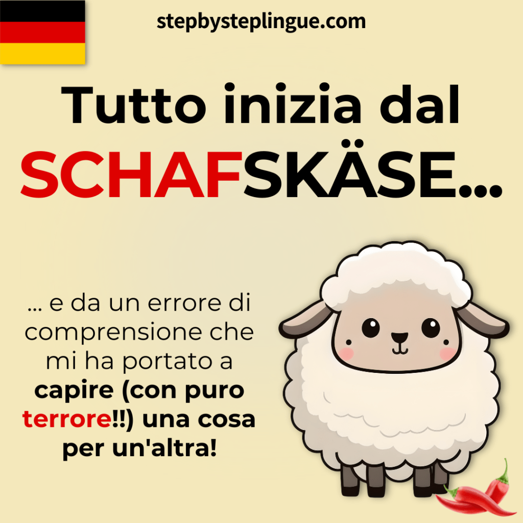 Schaf e scharf: qual è la differenza?