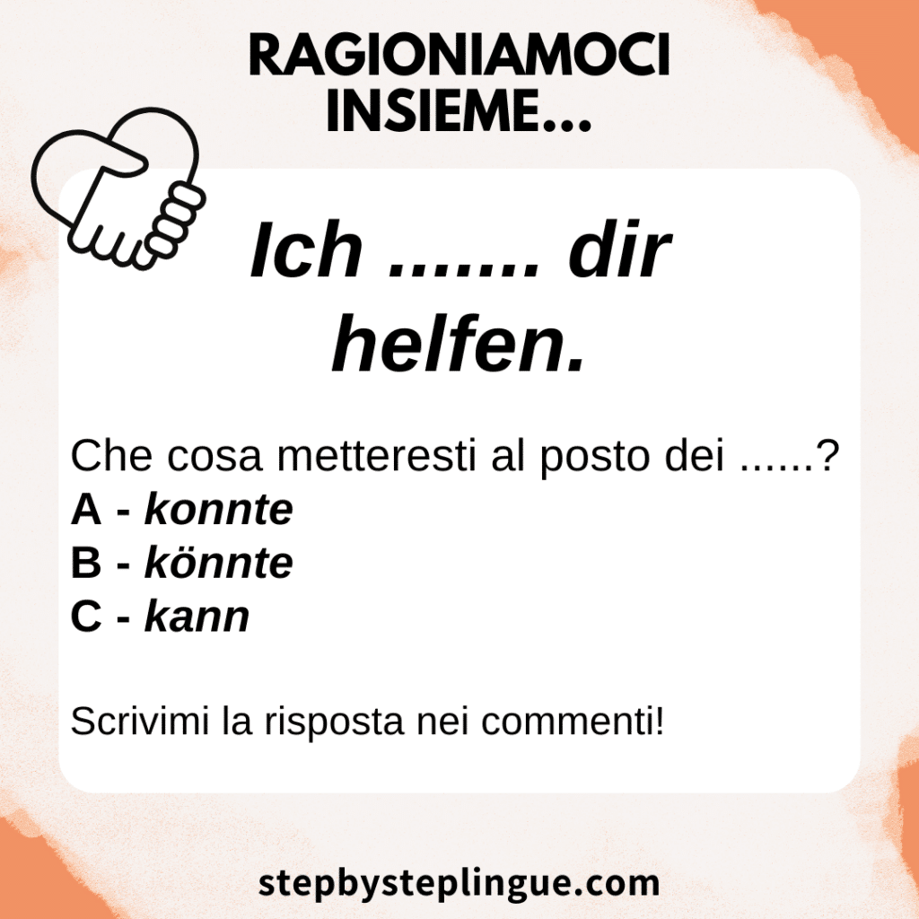 Qual è la risposta corretta secondo te? Scrivila nei commenti!