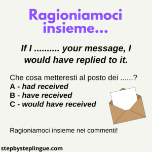 Qual è la risposta giusta secondo te?
Scrivila nei commenti!