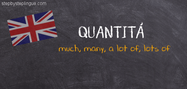 Quantità much many a lot lots of title