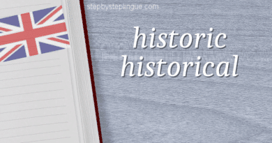 Historic historical differenza inglese title