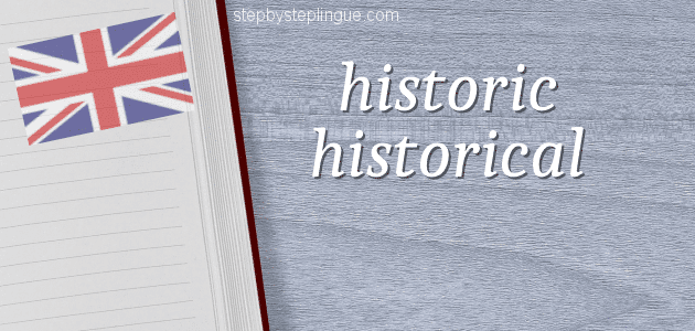 Historic historical differenza inglese title