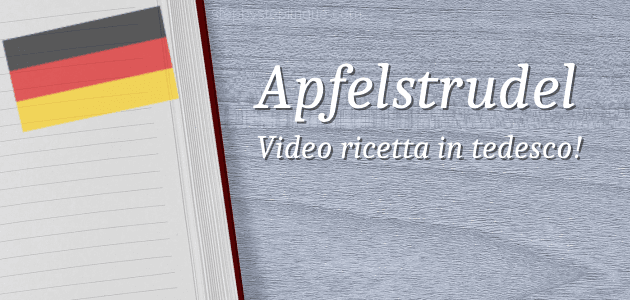 Apfelstrudel ricetta tedesco title