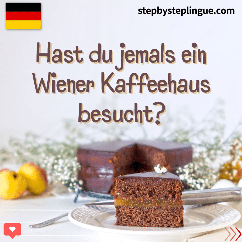 Hast du jemals ein Wiener Kaffeehaus besucht?
(Sei mai stato in un caffè viennese?)
Raccontamelo nei commenti!
