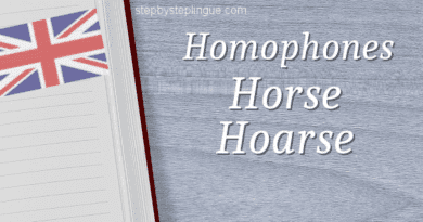 Homophones horse hoarse differenza inglese title