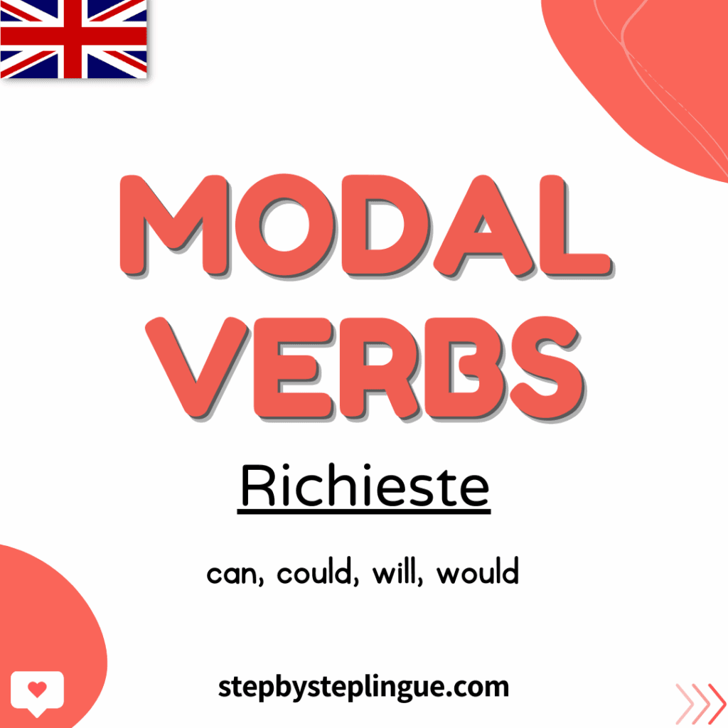 Can, could, will e would: i modali per fare richieste in inglese!