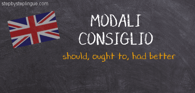 Verbi modali inglese consiglio e raccomandazione should ought to had better title