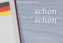 Schon schoen differenza tedesco title