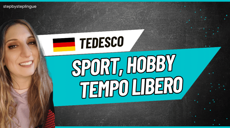 Copertina Corso Tedesco - sport hobby tempo libero in tedesco.