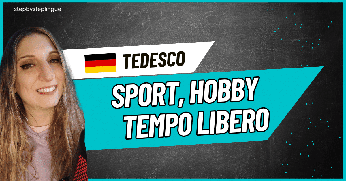 Copertina Corso Tedesco - sport hobby tempo libero in tedesco.
