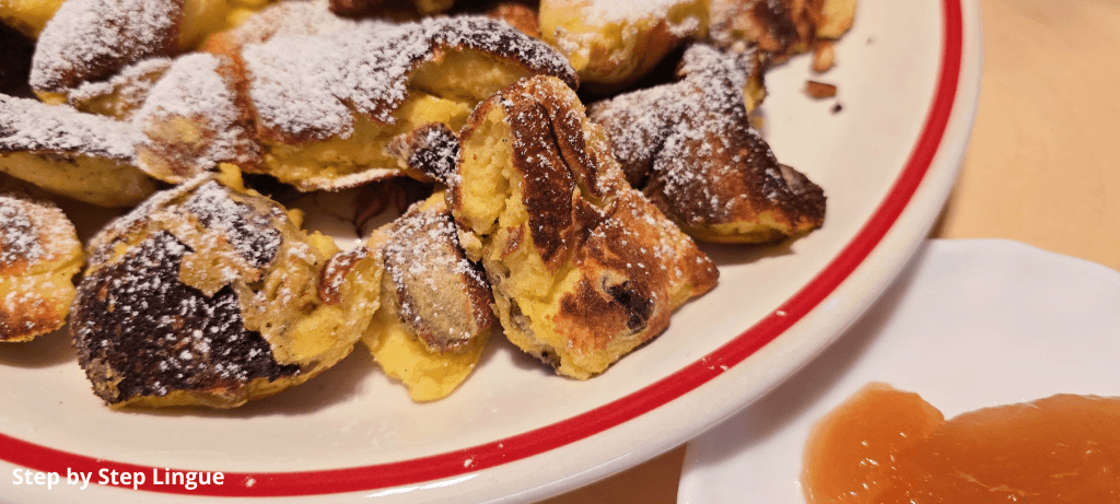 Kaiserschmarren rezept ricetta in tedesco