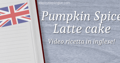 Pumpkin Spice Latte cake ricetta inglese title