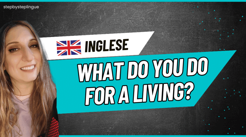 Copertina Corso Inglese - what do you do for a living in inglese