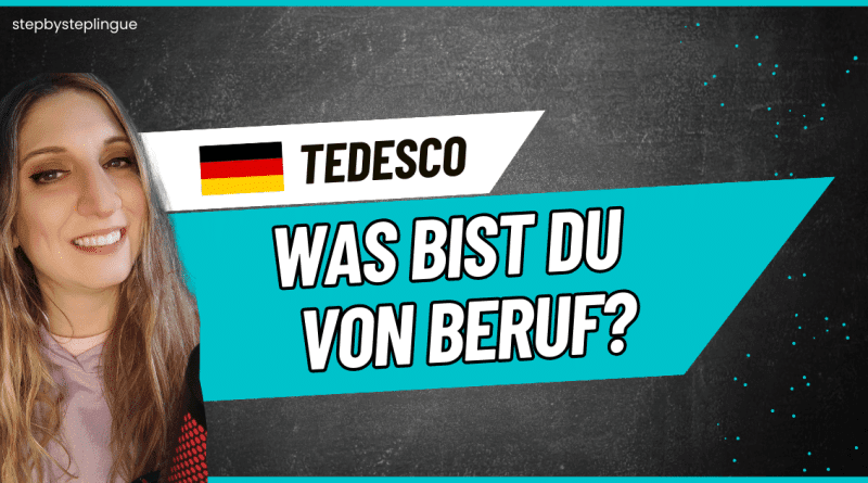 Copertina Corso Tedesco - was bist du von beruf