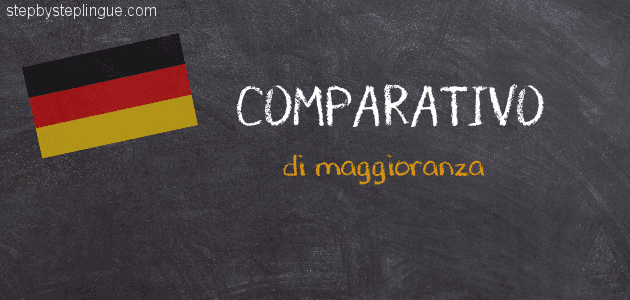 Comparativo di maggioranza tedesco title