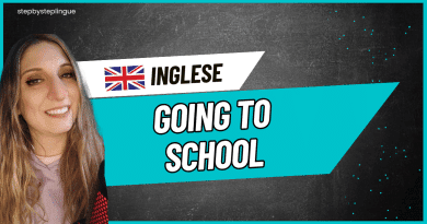 Copertina Corso Inglese - going to school in inglese