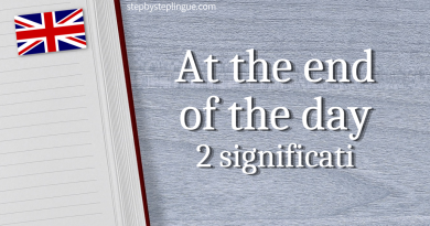 At the end of the day 2 significati inglese title