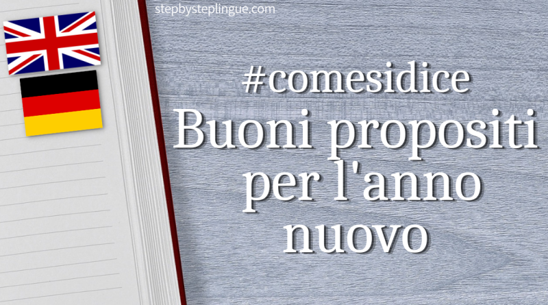 Comesidice - Buoni propositi per l'anno nuovo title