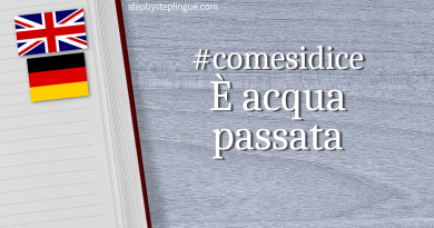 Comesidice - È acqua passata title