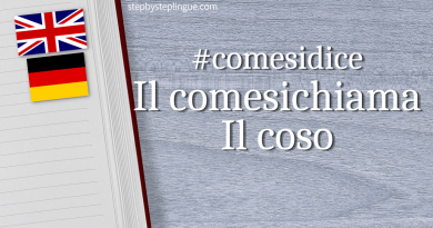 Comesidice - Il comesichiama Il coso title
