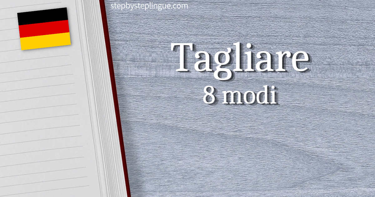 Tagliare 8 modi tedesco title
