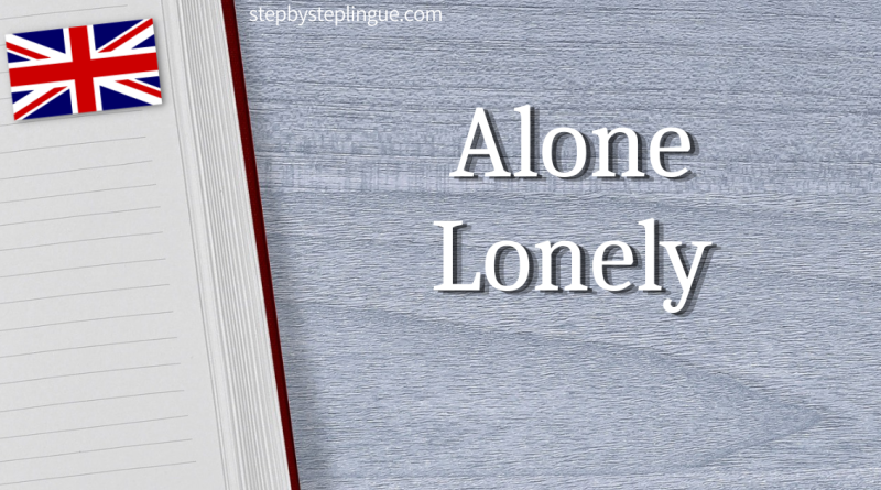 Alone Lonely differenza title