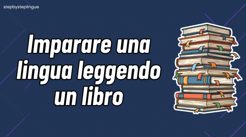Imparare una lingua leggendo un libro - copertina