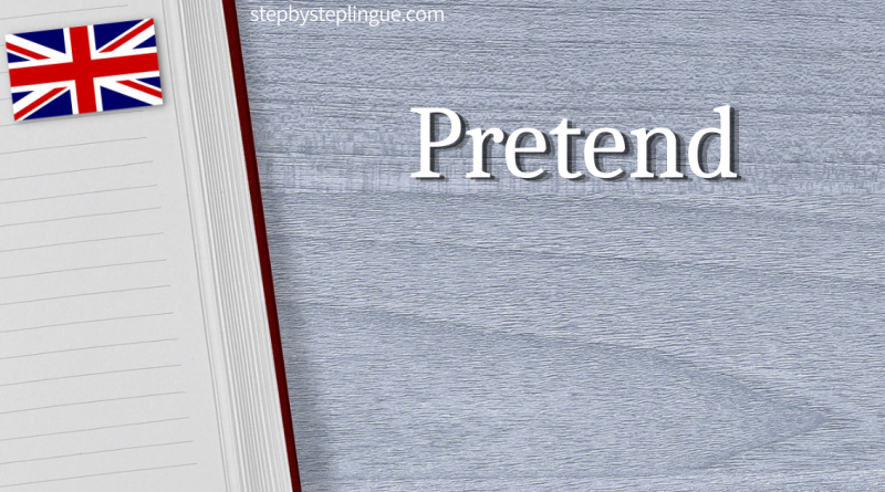 Pretend inglese title