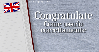 To congratulate Come usarlo correttamente inglese title