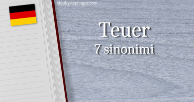 Teuer 7 sinonimi tedesco title