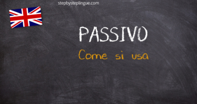 Passivo come si usa inglese title