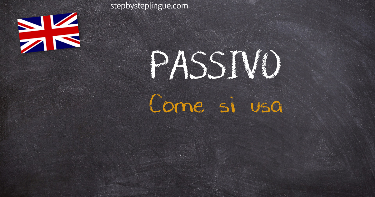 Passivo come si usa inglese title